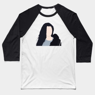 Amy Lee Evanescence Portrait Baseball T-Shirt